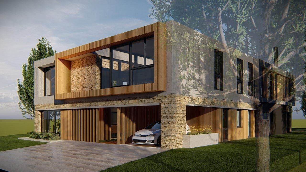 Casa Alejandro Fretes — detalle estructural