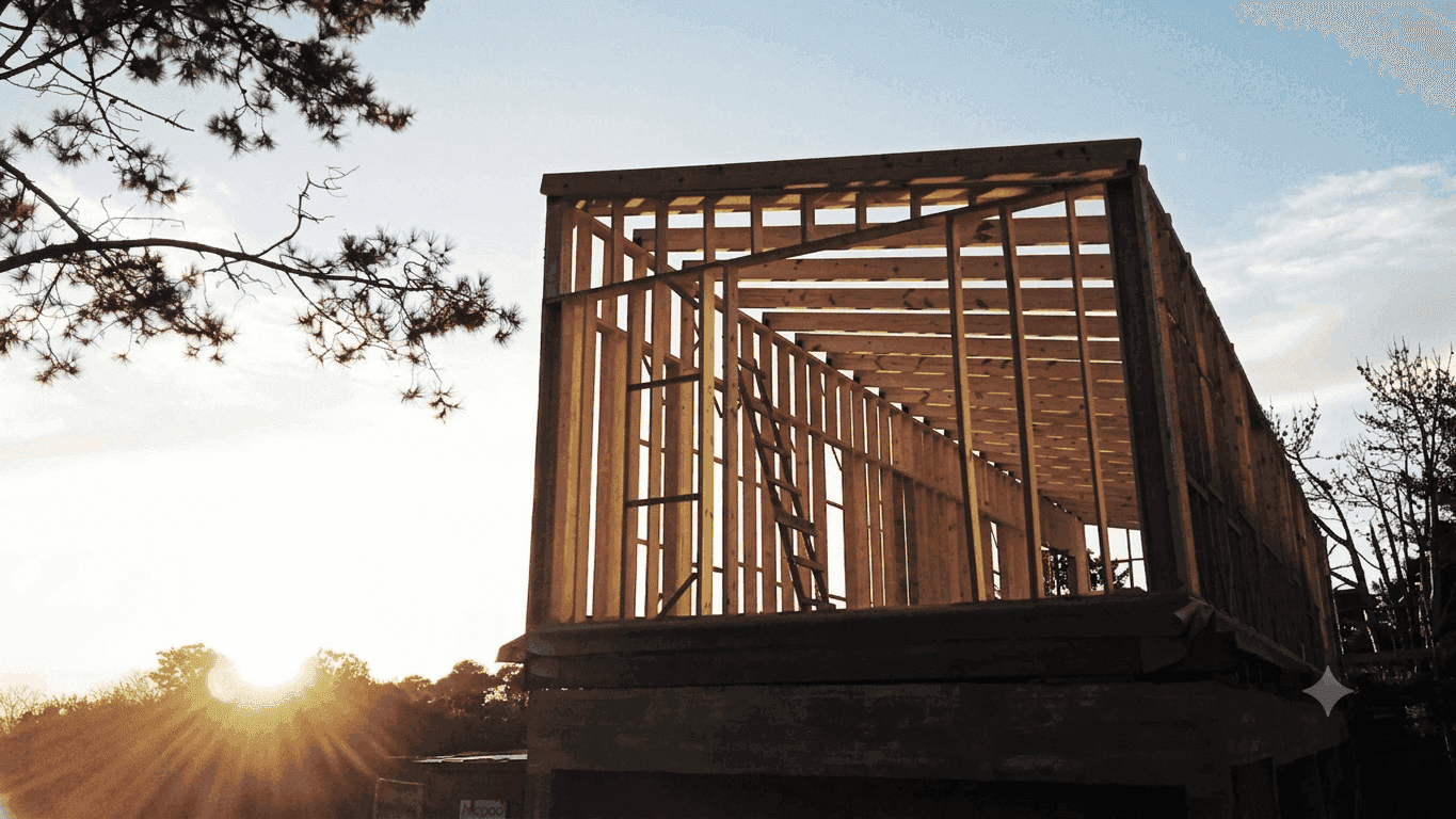 Casa modular GAR — detalle estructural