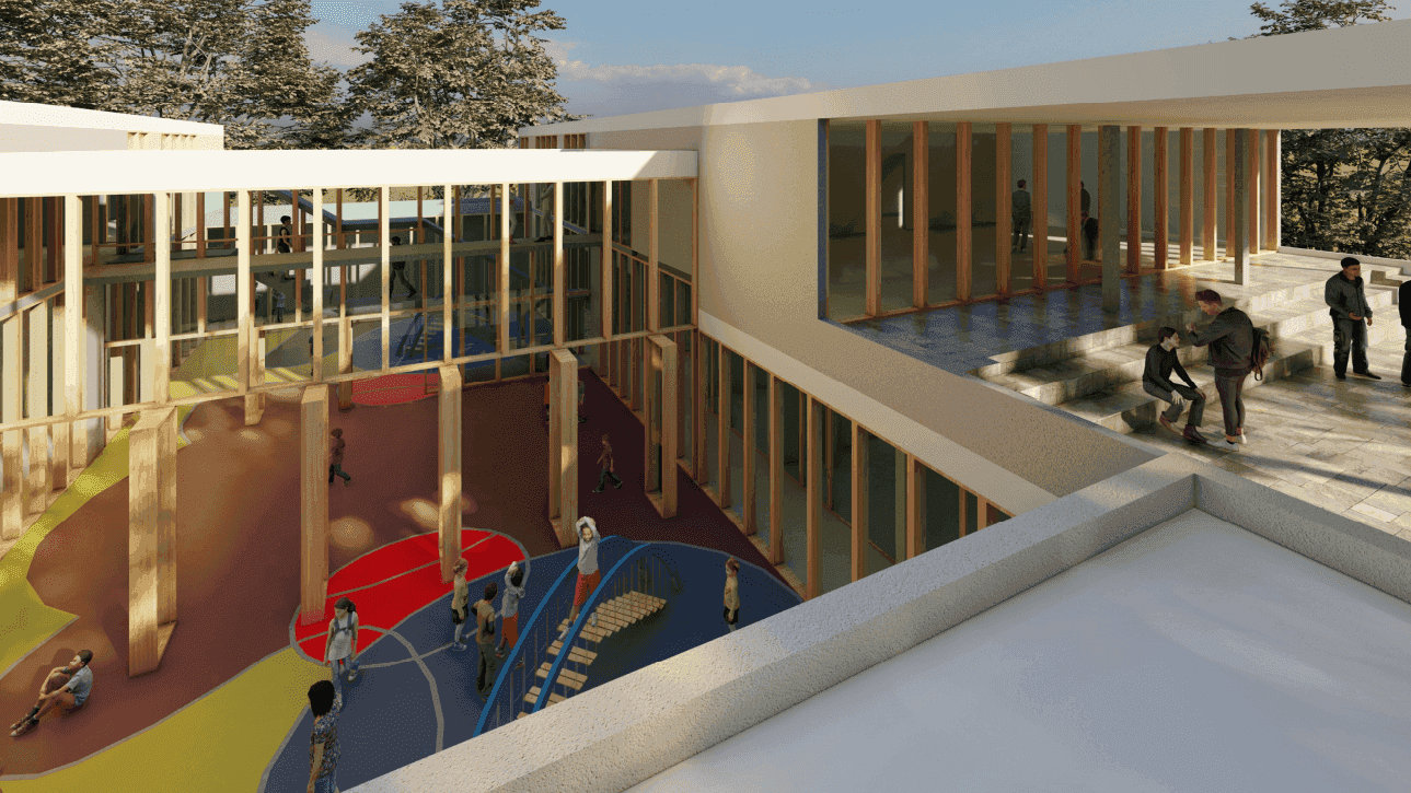 Centro Faro — detalle estructural