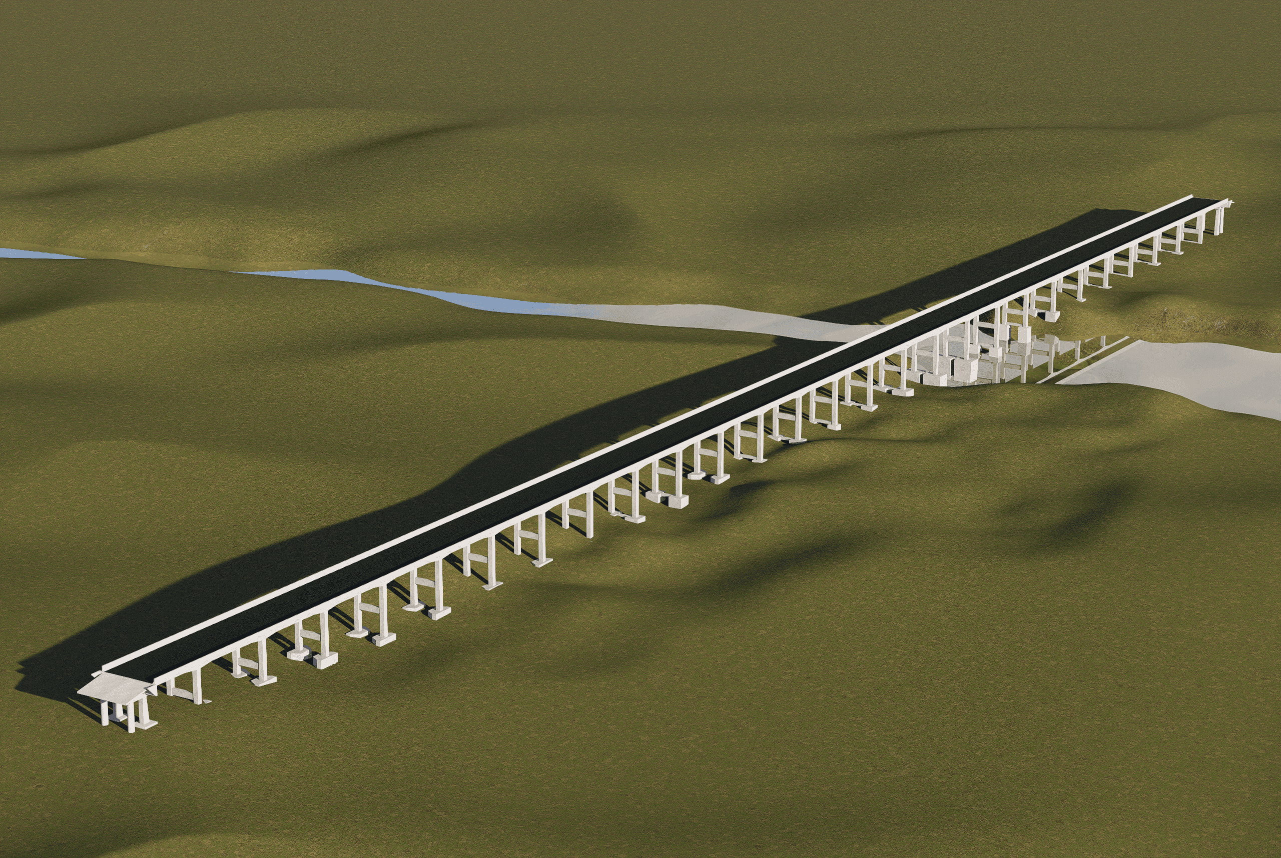 Puente de 414 m